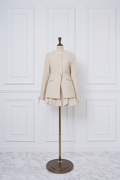 【11月下旬配送】Waist Shape Tweed JK Setup