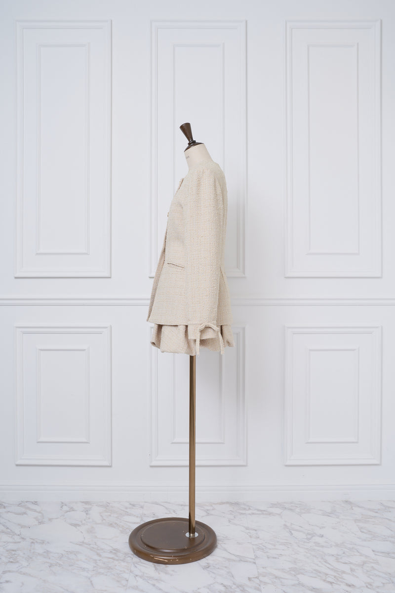【11月下旬配送】Waist Shape Tweed JK Setup
