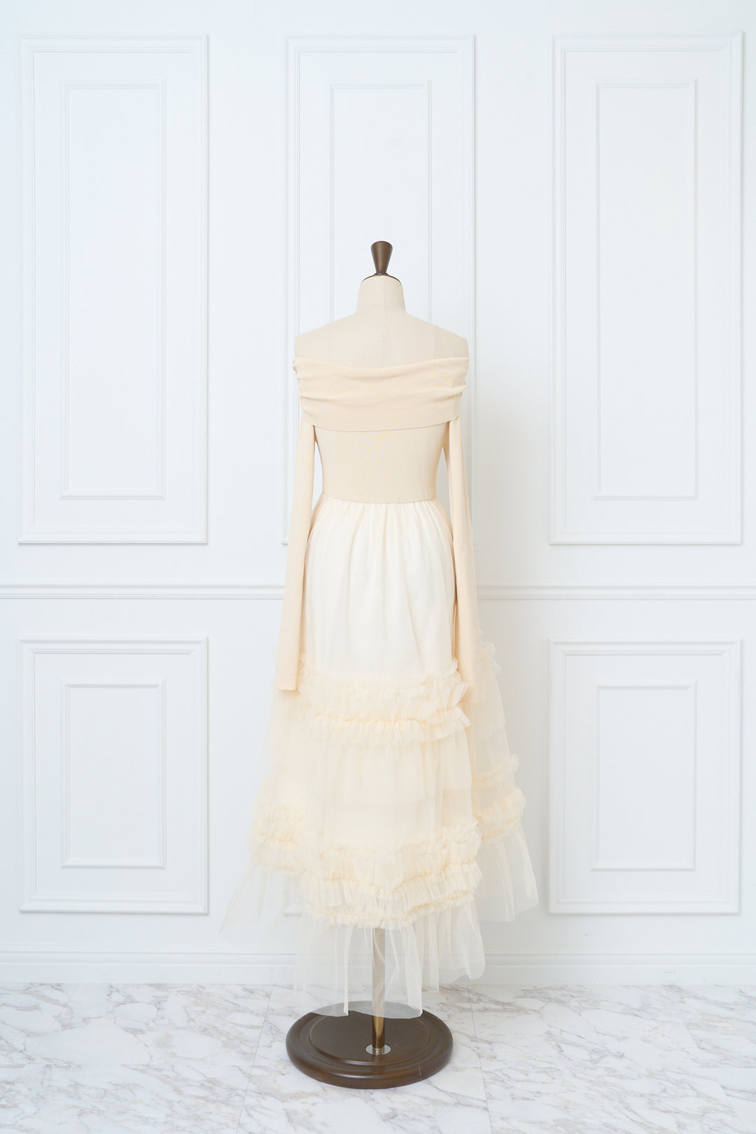 Off Shoulder Tulle Dress - MISTREASS