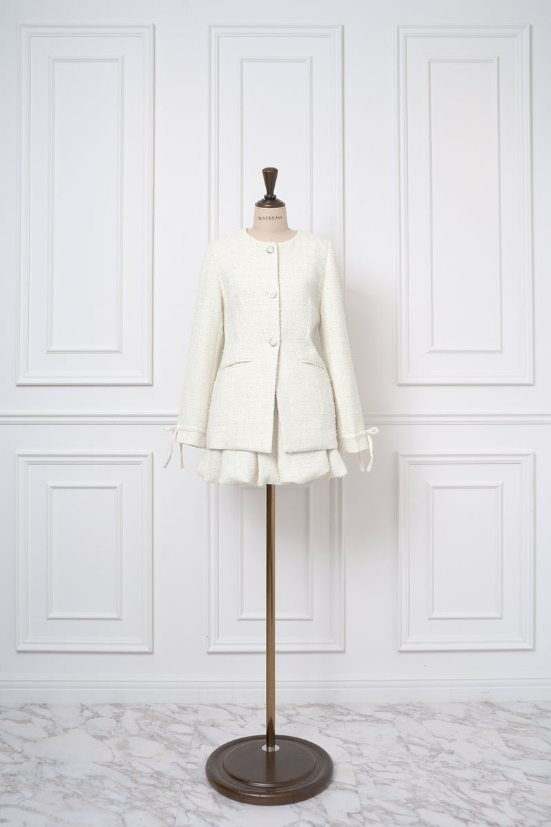 【11月下旬配送】Waist Shape Tweed JK Setup