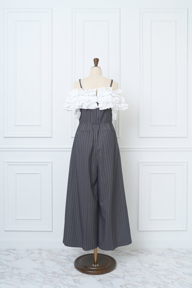 BI-COLOR FRILL ALL IN ONE - MISTREASS