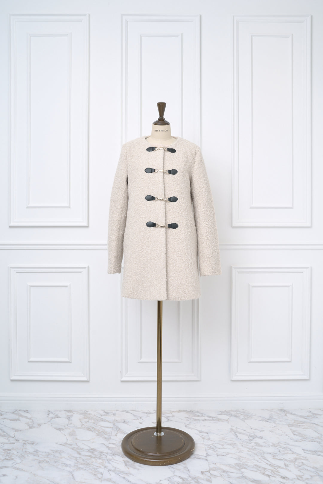 MISTREASS Elegant Bit Bouclé Coat Elegant Bit Bouclé Coat - MISTREASS