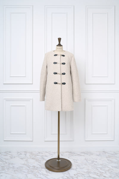 Elegant Bit Bouclé Coat