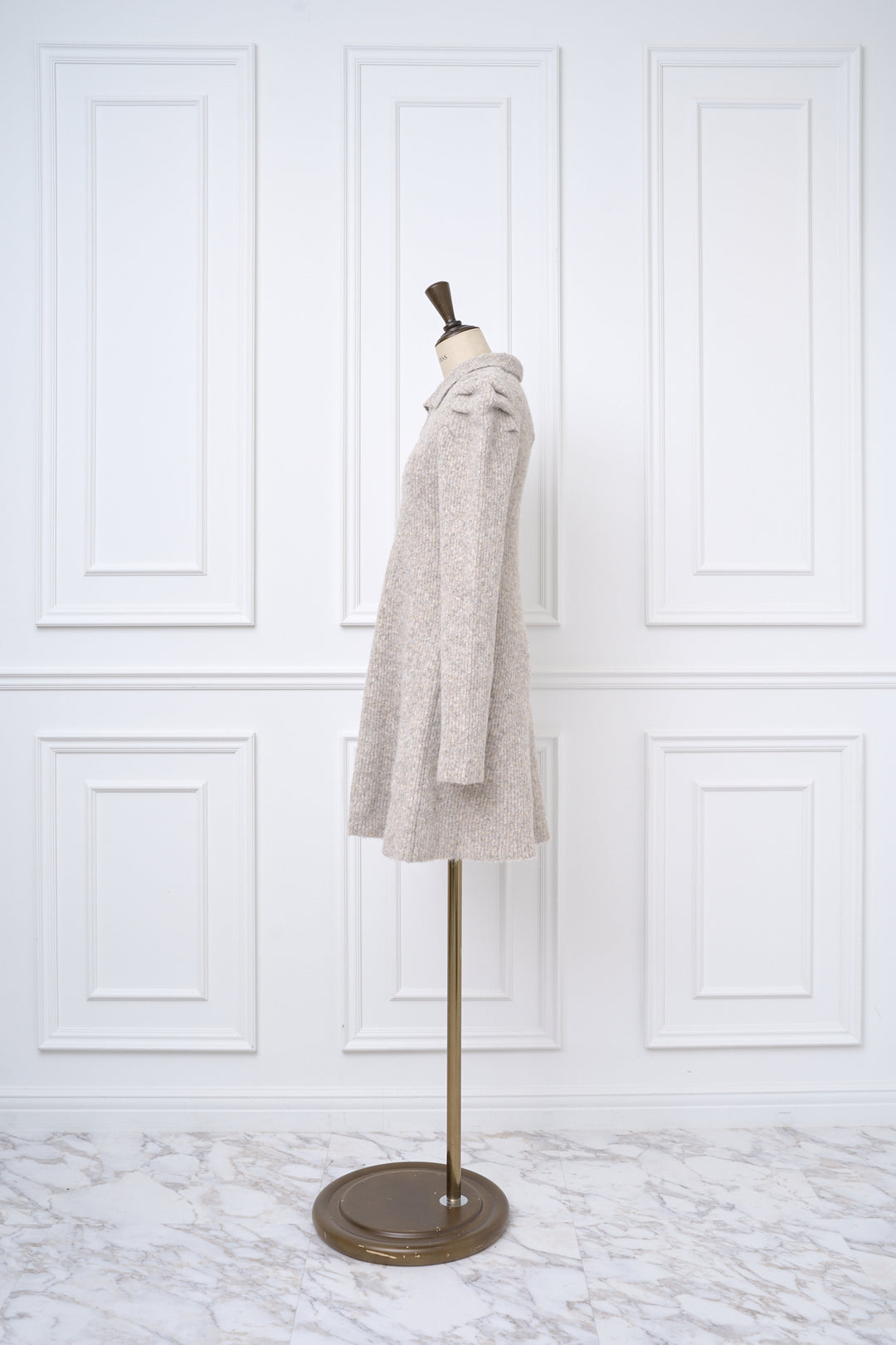 Puff Sleeve Knit Dress - MISTREASS