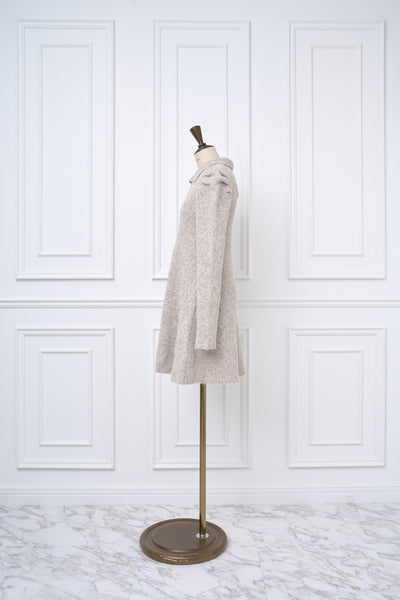 【12月中旬配送】Puff Sleeve Knit Dress
