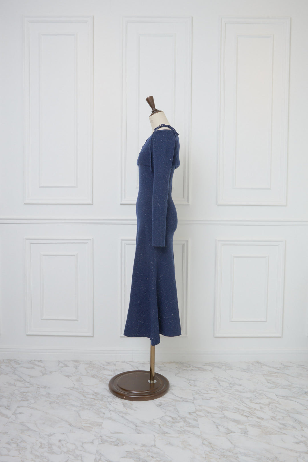 Sparkling Knit Layered Dress - MISTREASS
