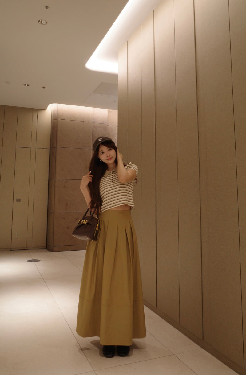 Polo Set Flare Skirt - MISTREASS
