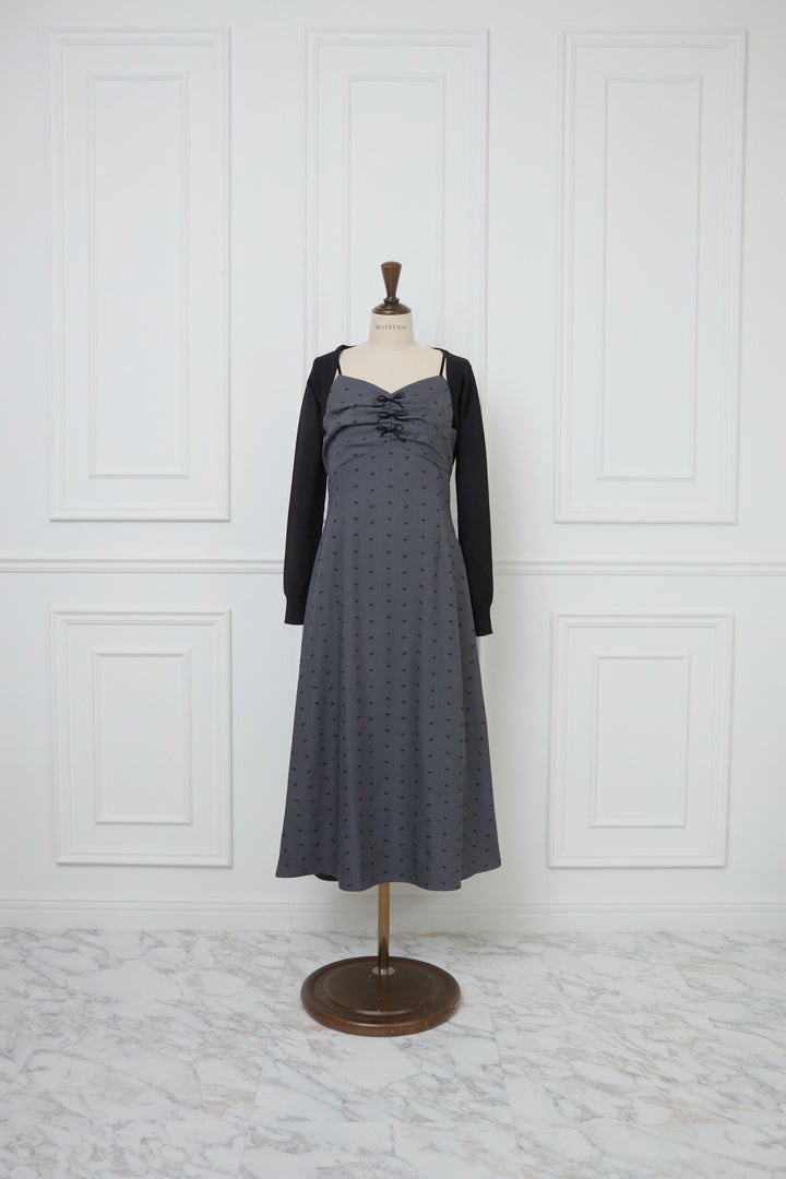 新品タグ付き♡ミストレアス♡ミニリボンキャミソールドレス&ボレロ♡アイボリー IMG_7648_1080x.jpg?v=1739416301
