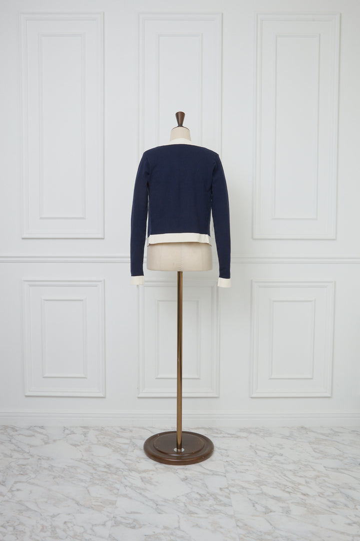 新品タグ付き♡ミストレアス♡バイカラードライタッチニットアンサンブル♡ピンク 新品タグ付き♡ミストレアス♡バイカラードライタッチニット