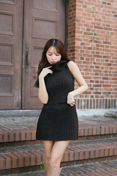 【再入荷/12月上旬配送】Fluffy Charm Knit Trio Set