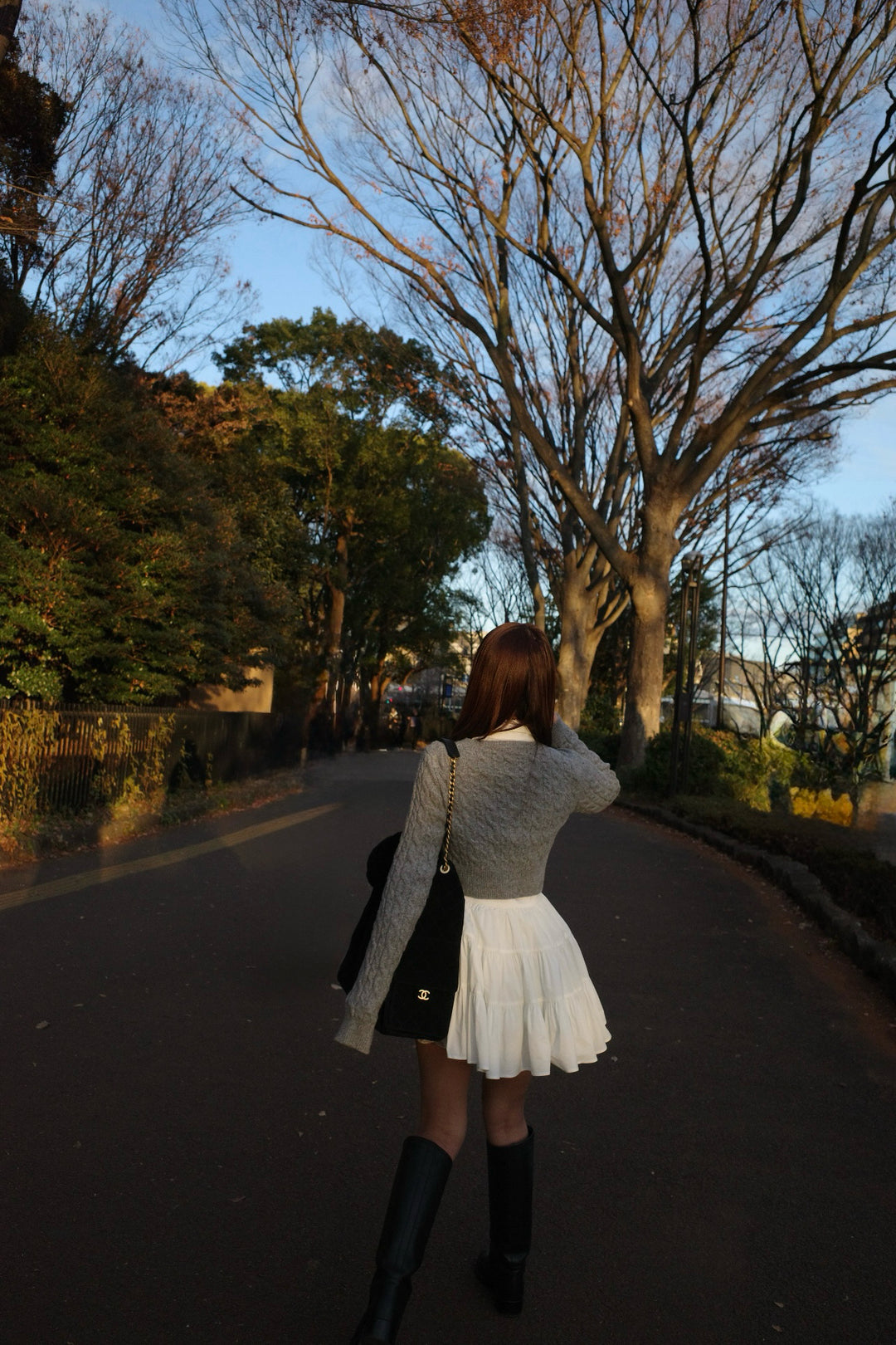 Layered Cable Knit Dress Set - MISTREASS