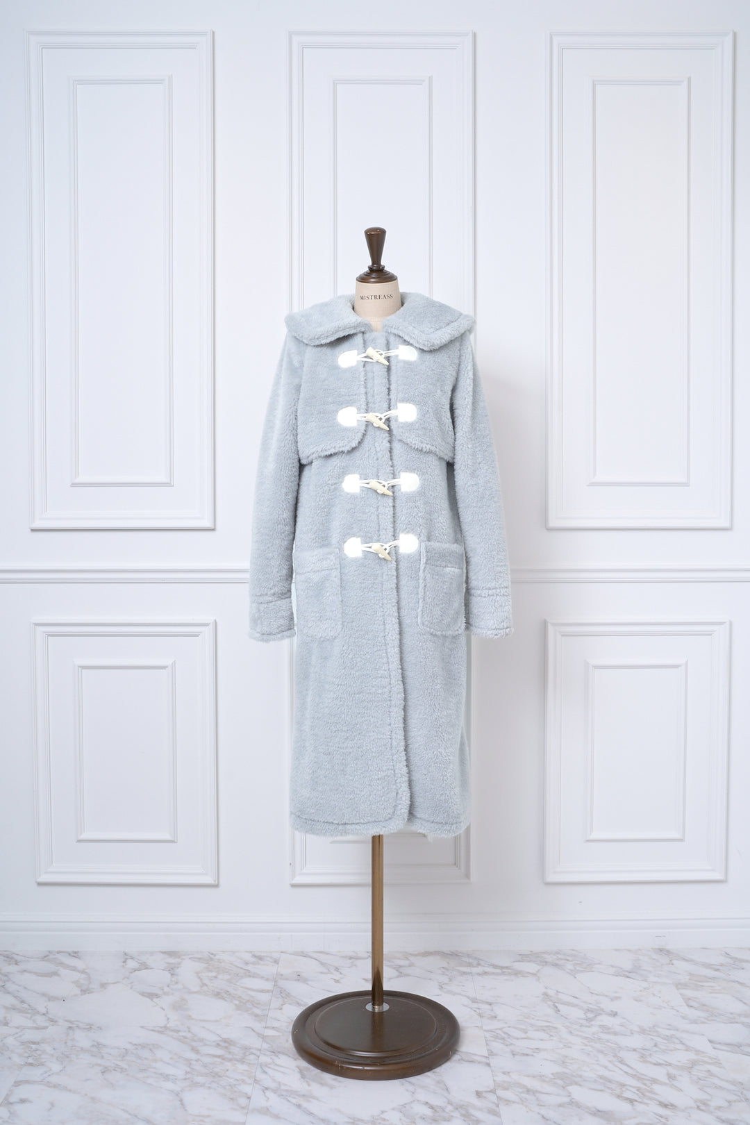 Fluffy Sailor Duffle Coat - MISTREASS