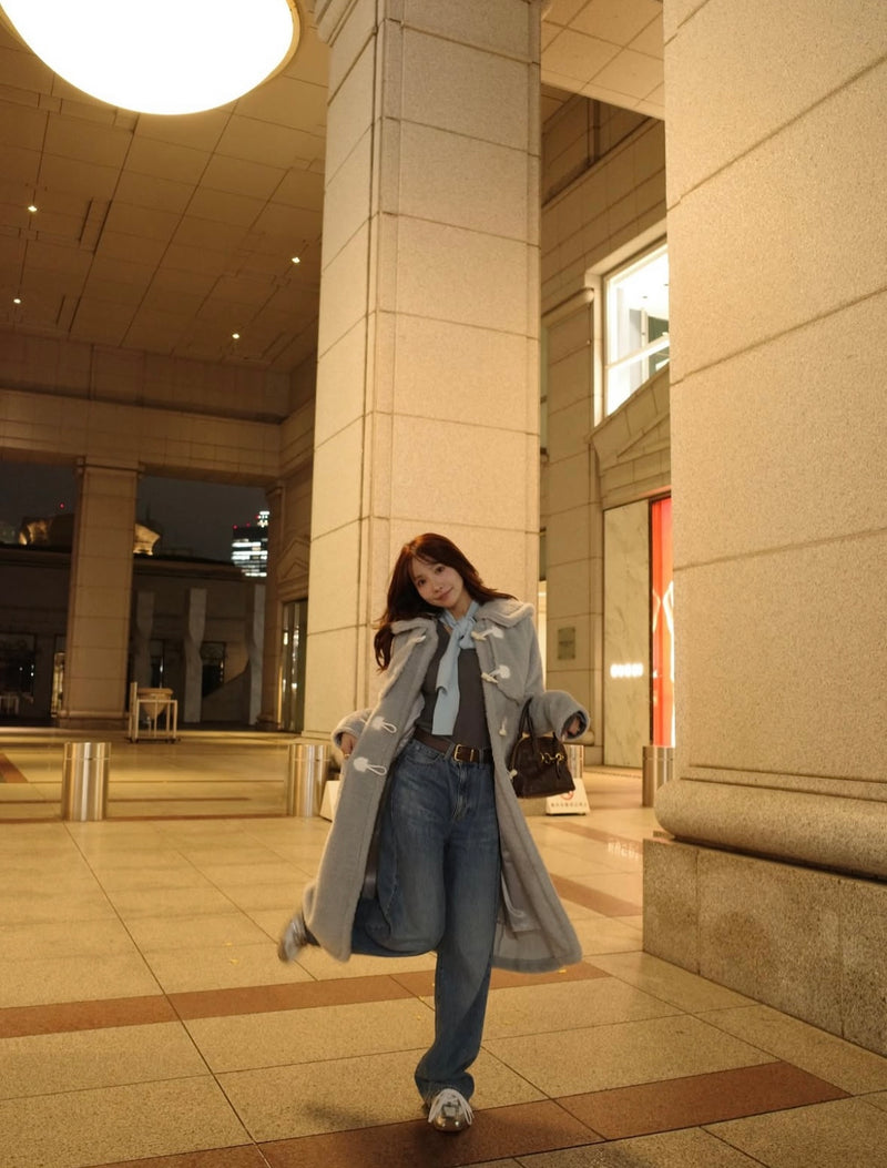 【10月下旬配送】Fluffy Sailor Duffle Coat