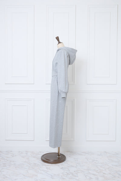 Allover Embroidery Hoodie & Pants