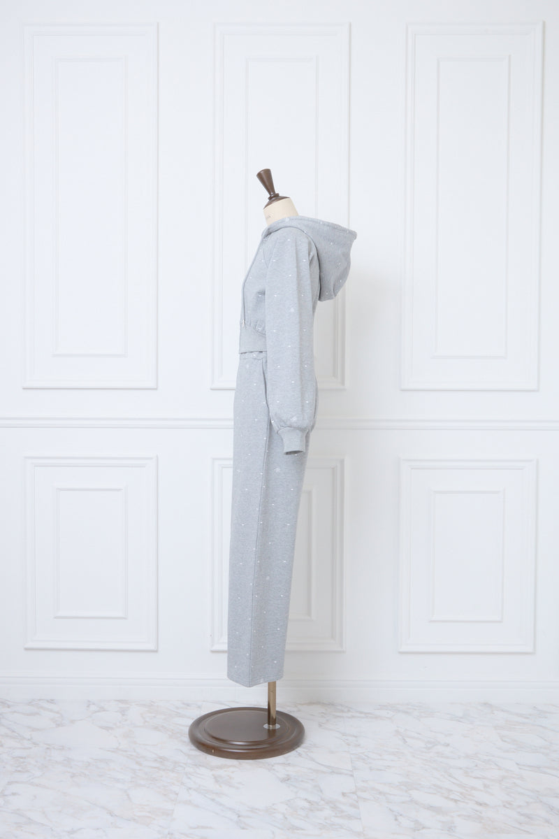 Allover Embroidery Hoodie & Pants