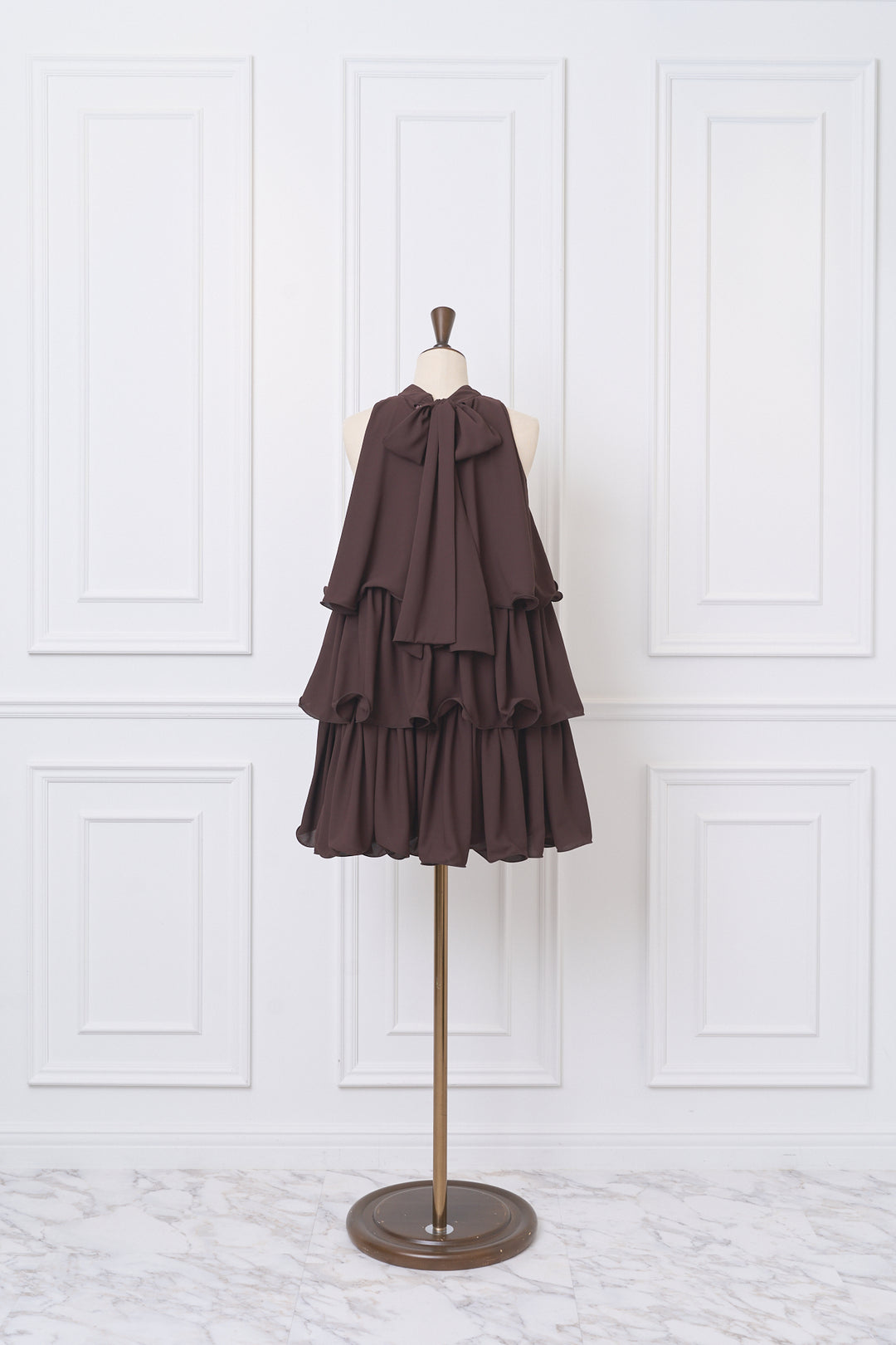 Romantic Ruffle Mini Dress - MISTREASS
