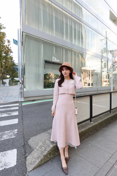 【12月上旬配送】Knit Dress Ensemble