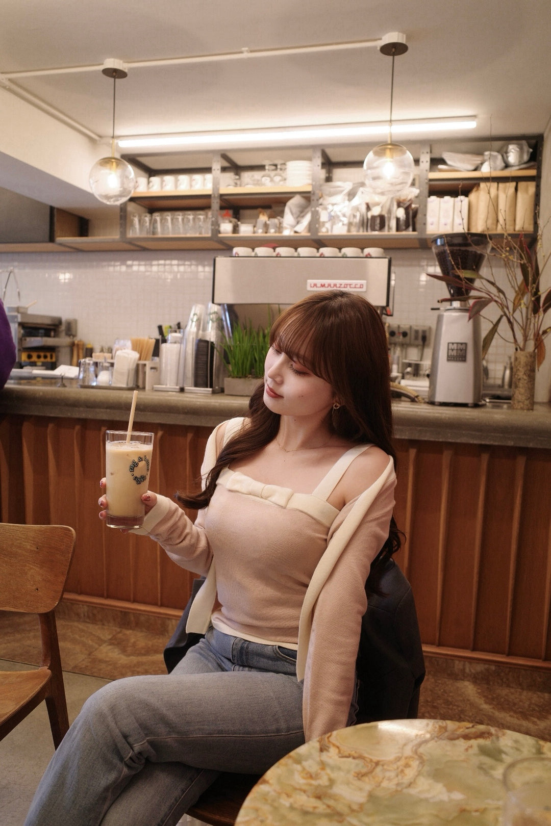 ミストレアス Bicolor Dry Touch Knit Ensemble Bicolor Dry Touch Knit Ensemble - MISTREASS