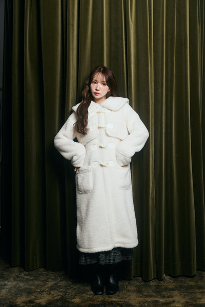 【10月下旬配送】Fluffy Sailor Duffle Coat