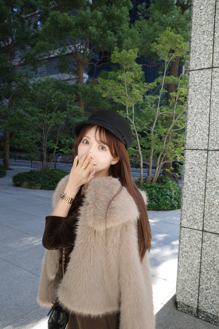 Sugar Fluff Fur Jacket - MISTREASS