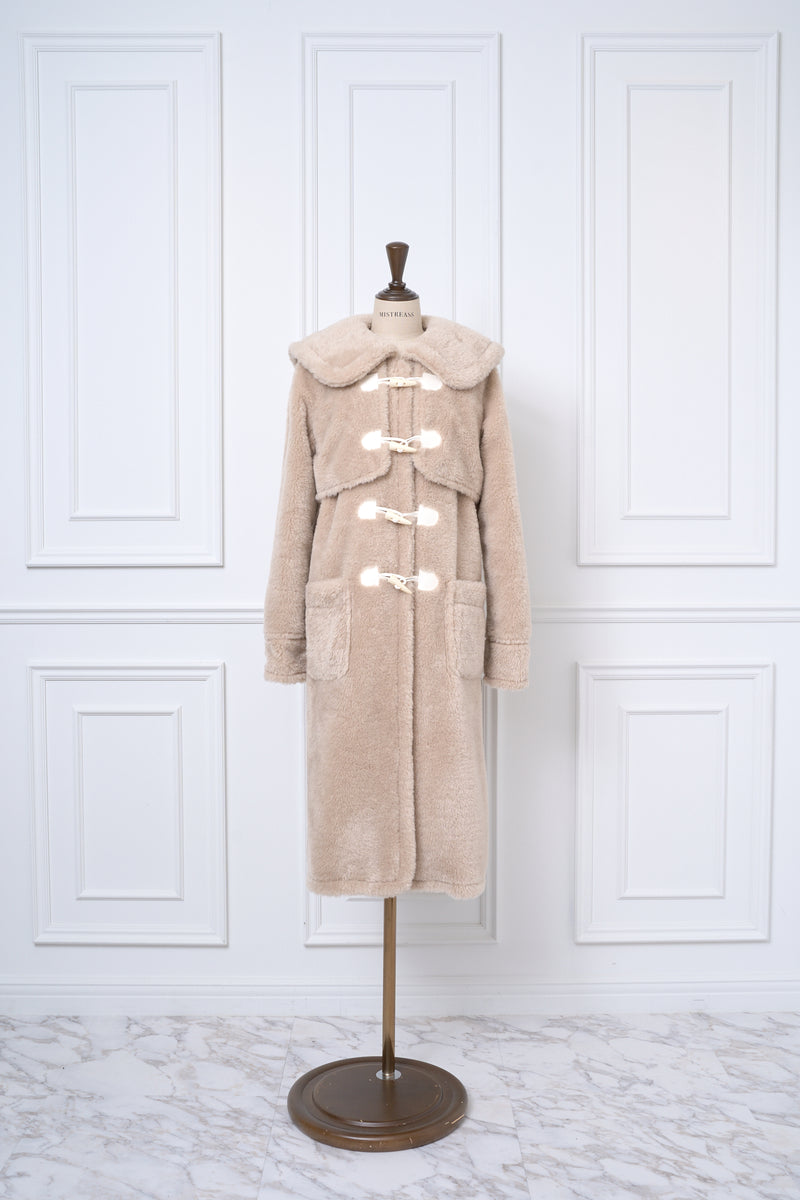 Fluffy Sailor Duffle Coat - MISTREASS