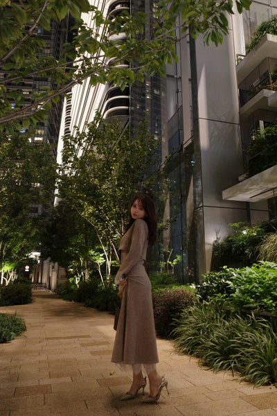 【12月上旬配送】Knit Dress Ensemble