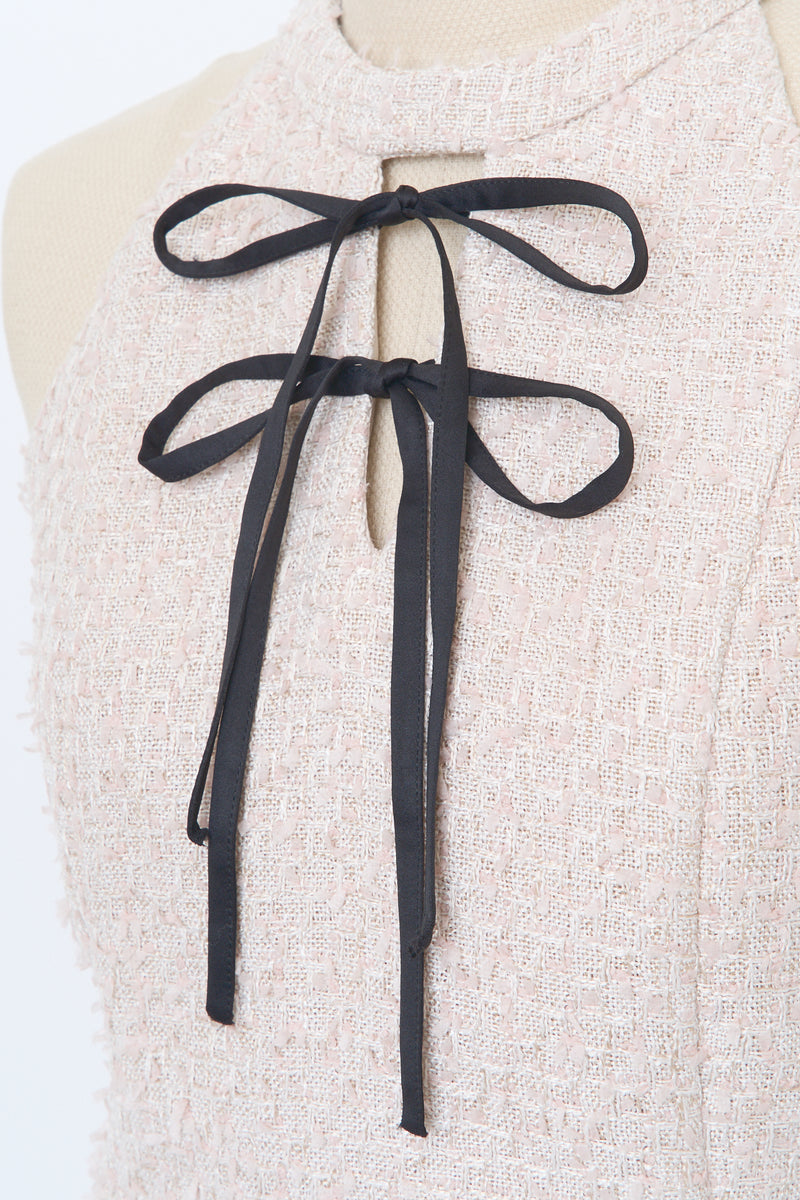 American Sleeve Tweed Dress - MISTREASS