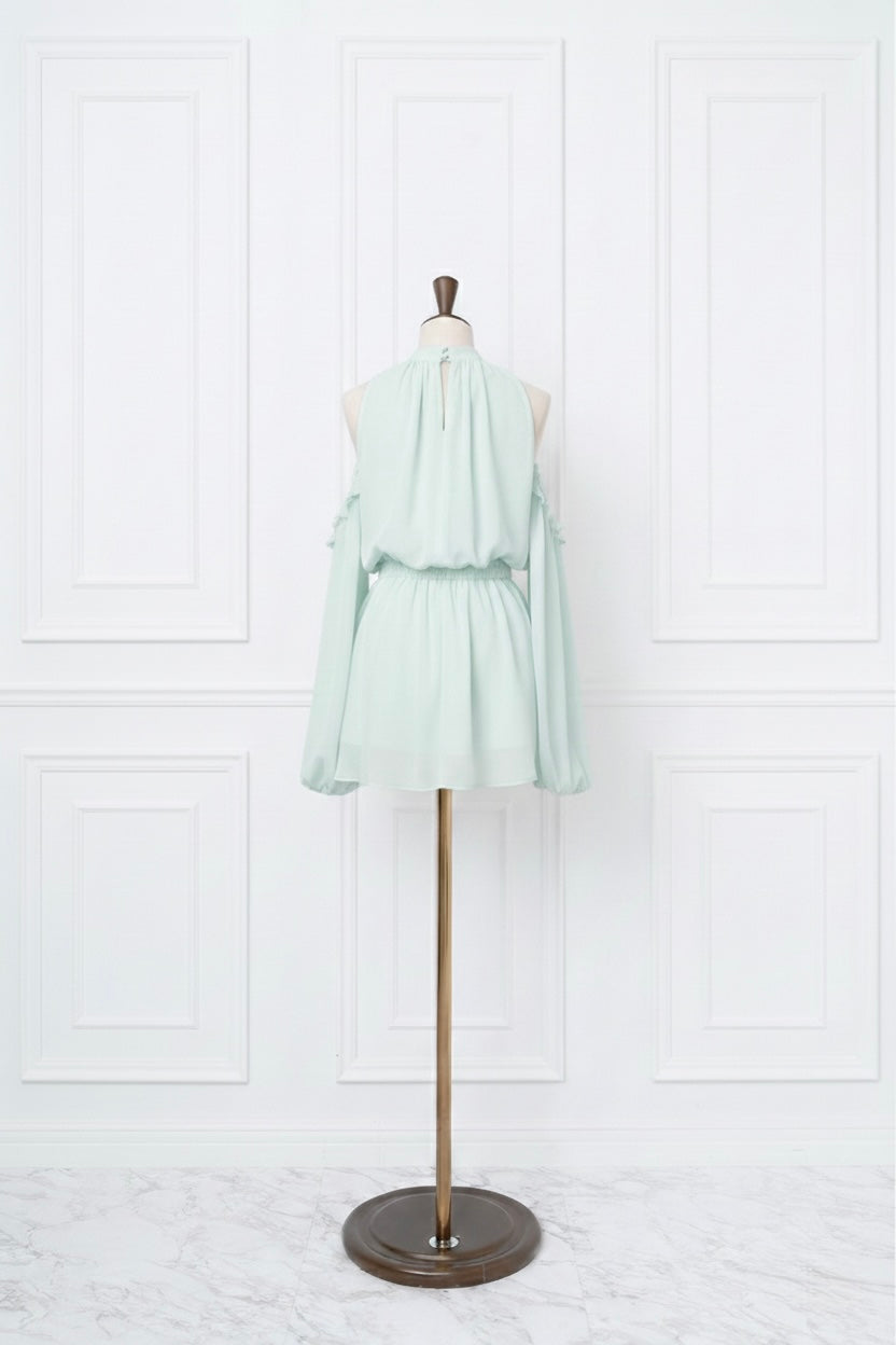 Open Shoulder Chiffon Setup - MISTREASS