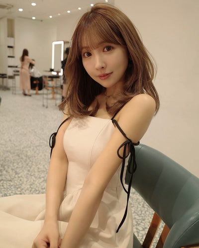 Bicolor Strap Camisole Dress