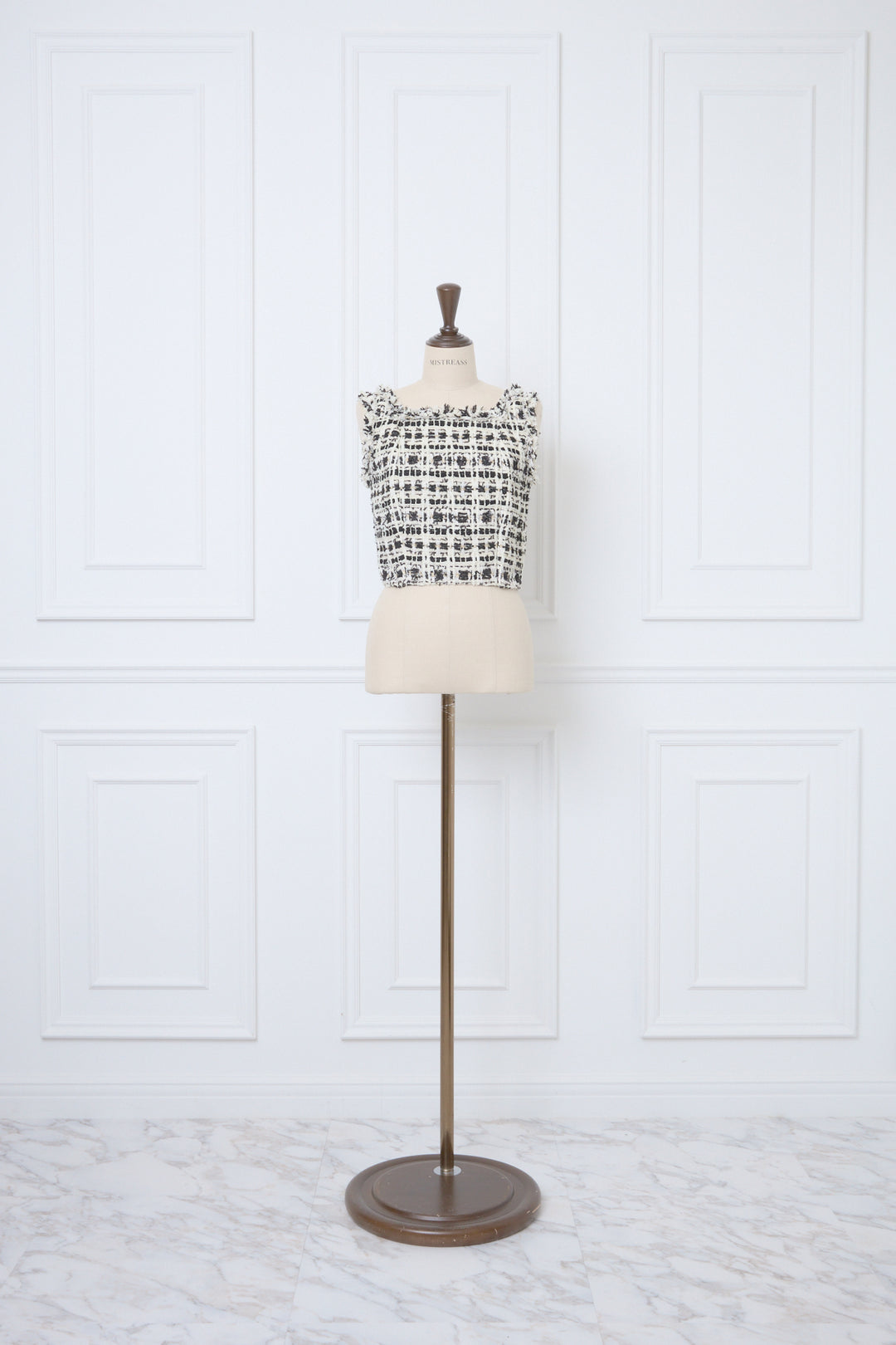ミストレアス Nep Tweed Compact Bustier ブルー グレー - メルカリ