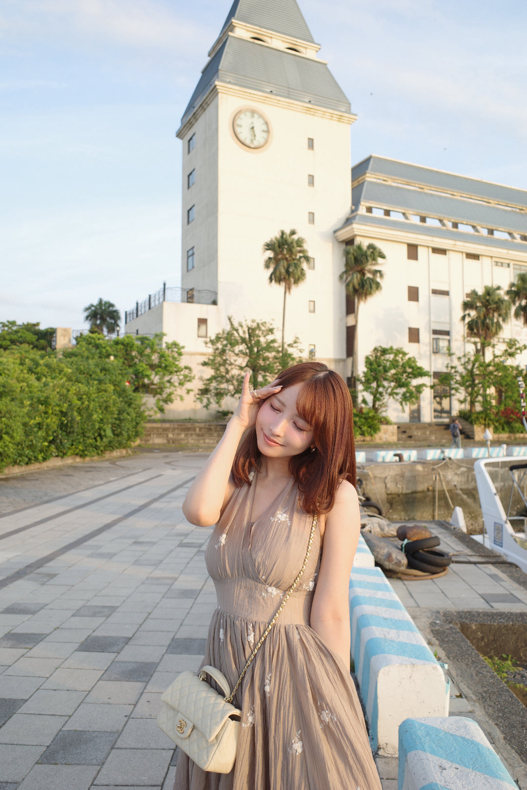 blooming veil halter dress ミストレアス Blooming Veil Halter Dress - MISTREASS