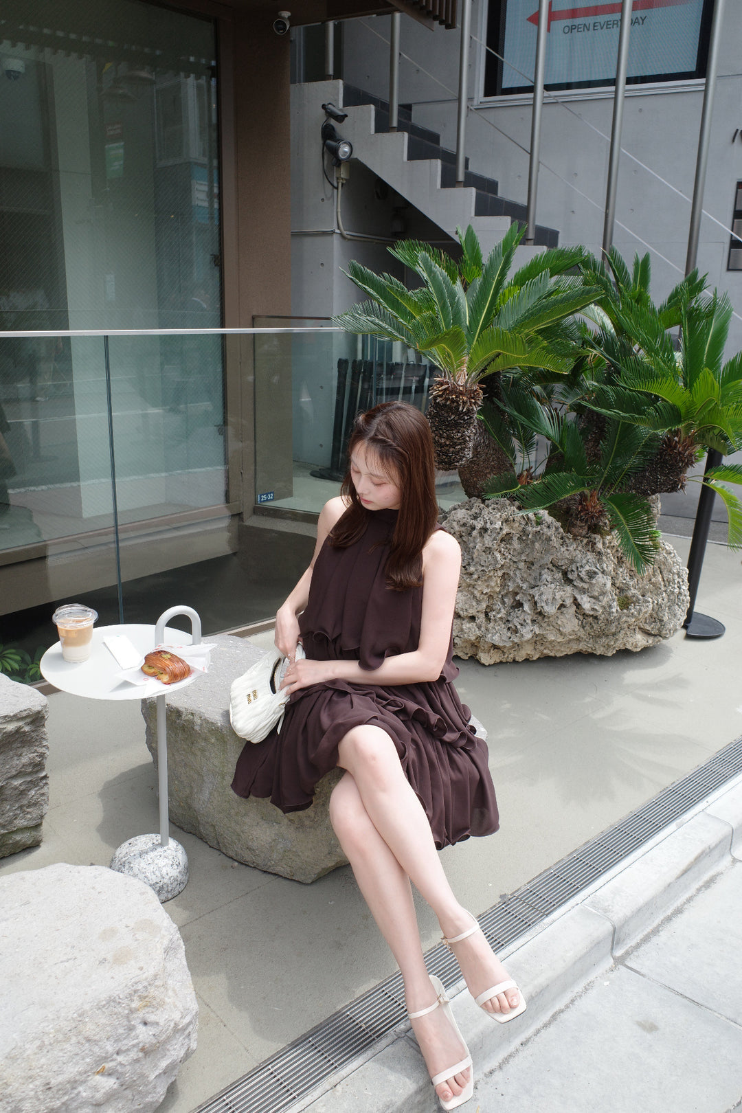 Romantic Ruffle Mini Dress - MISTREASS