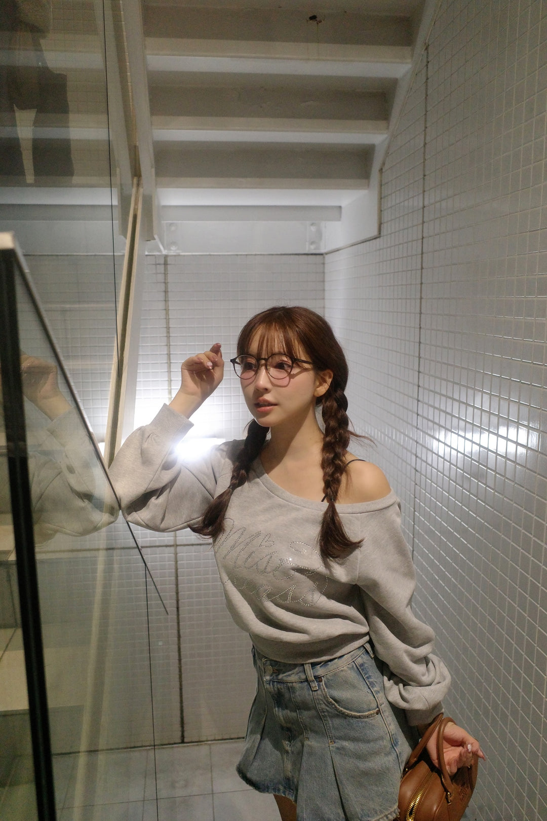 ミストレアス　Hotfix Logo Sweatshirt 533CA203-F42E-4811-9C23-