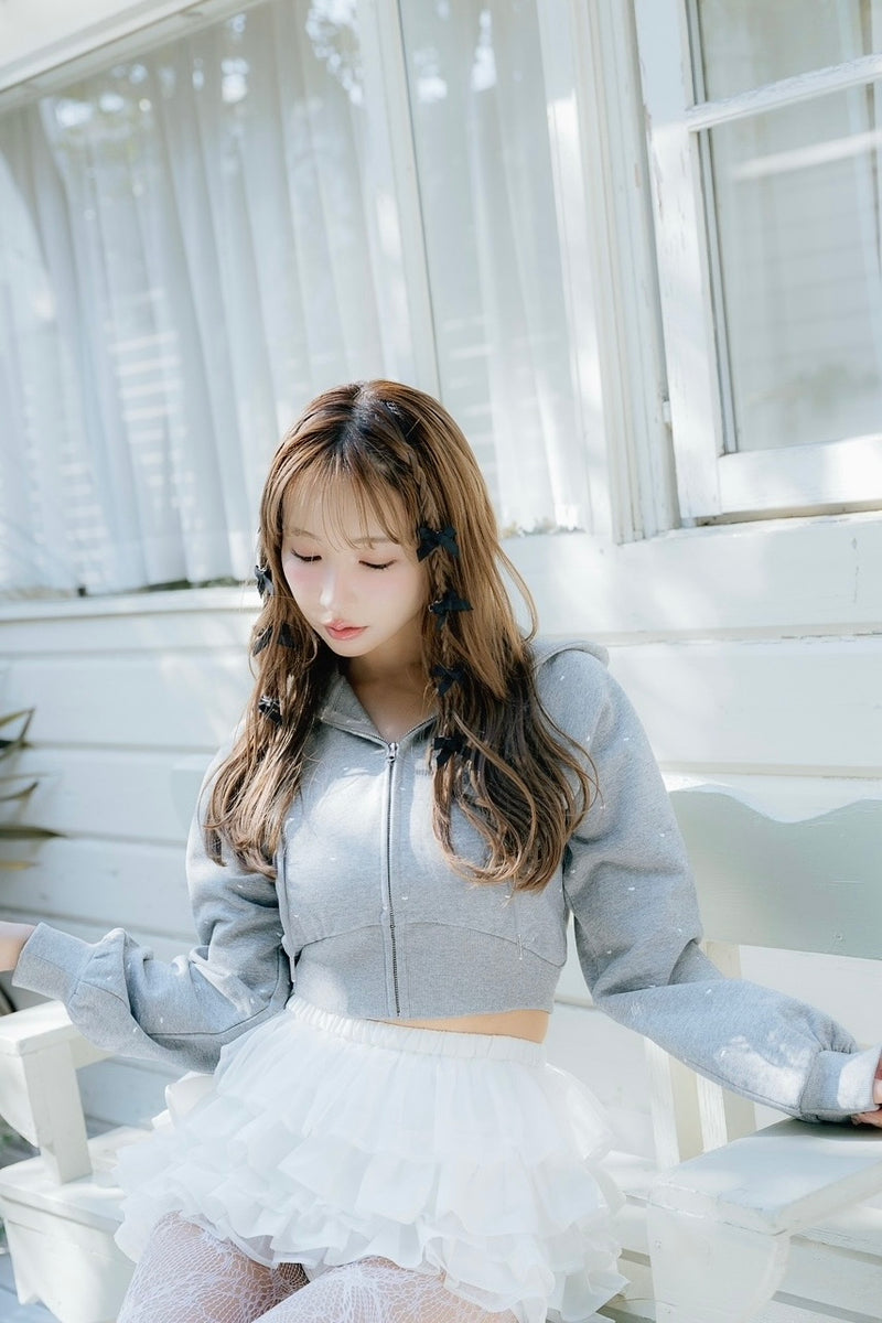 Allover Embroidery Hoodie & Pants