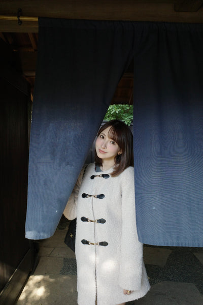 Elegant Bit Bouclé Coat