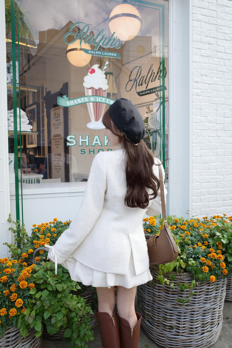 【11月下旬配送】Waist Shape Tweed JK Setup