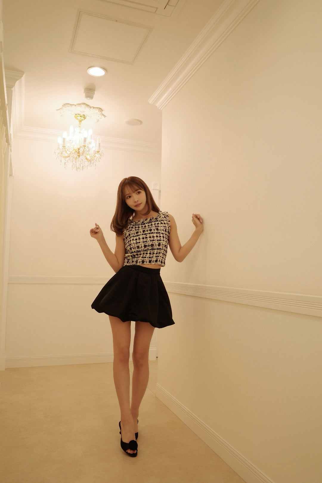 MISTREASS ミストレアス　Compact Tweed Bustier Compact Tweed Bustier - MISTREASS