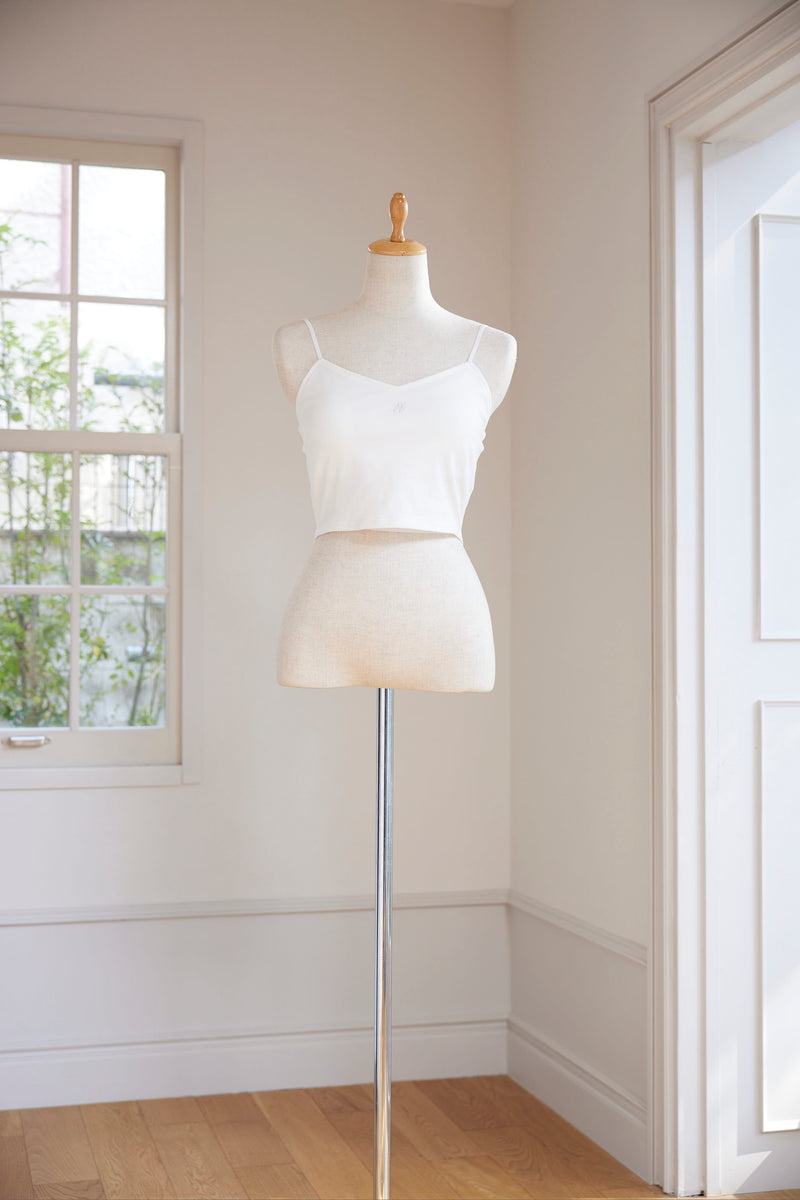 Sheer Shirt & Cup In Camisole