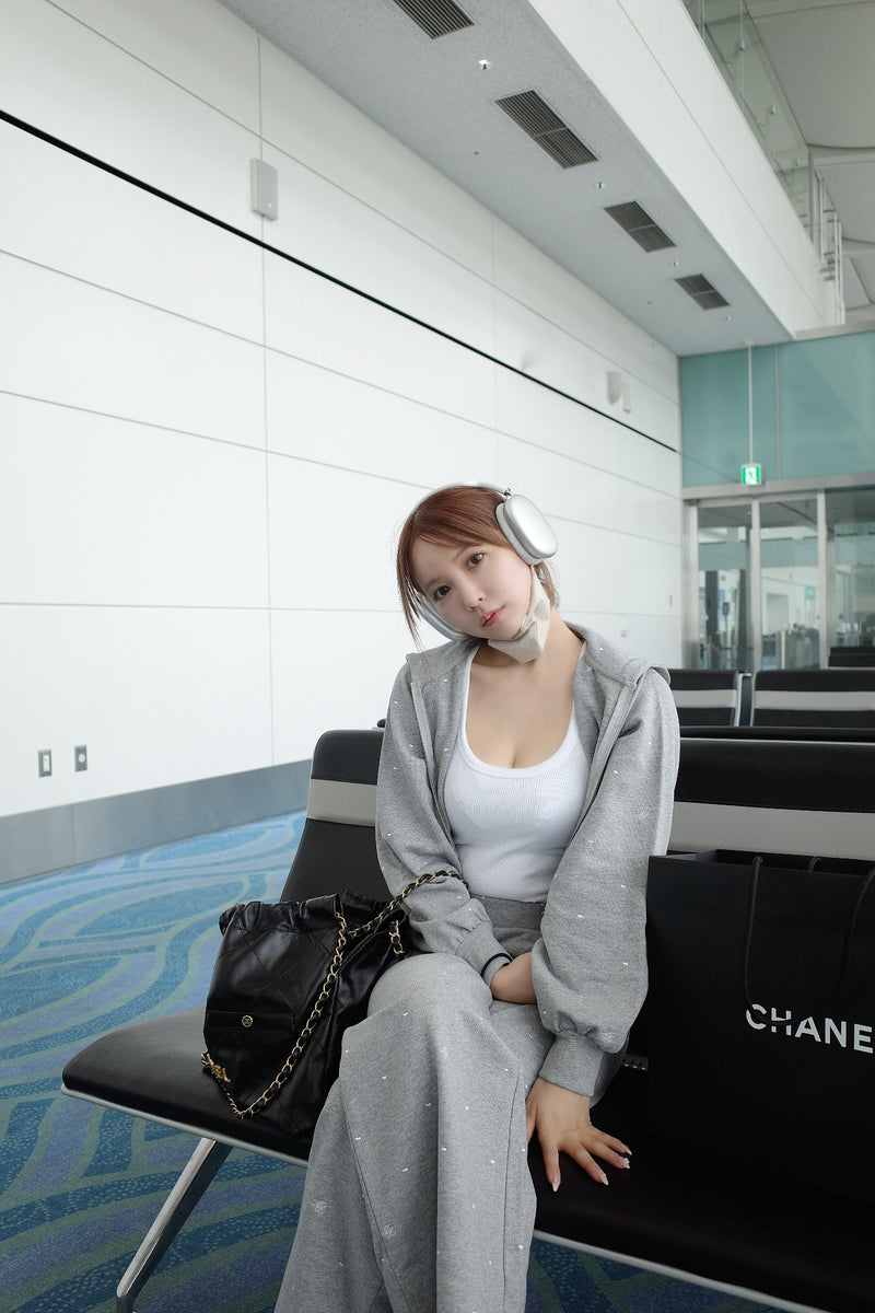 Allover Embroidery Hoodie & Pants