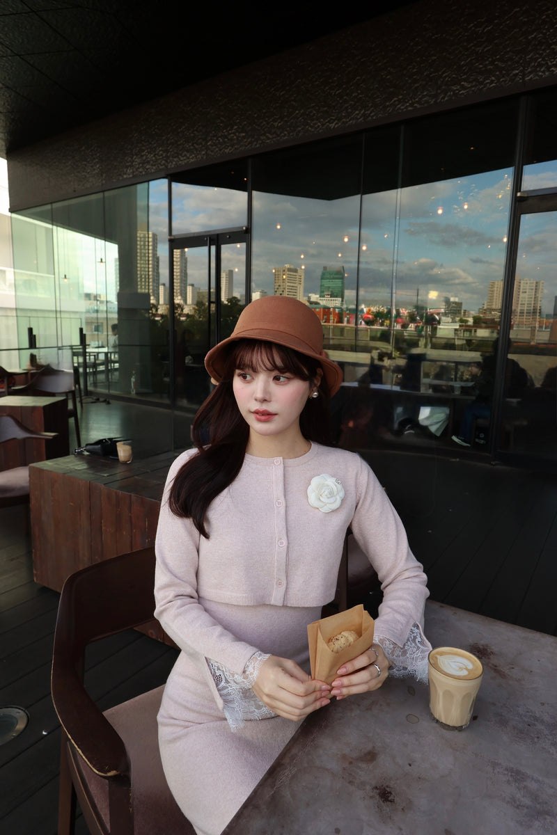 【12月上旬配送】Knit Dress Ensemble