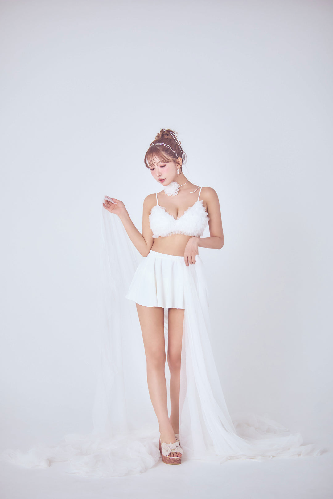 sugarコラボ】チュールフレアスカートビキニ - MISTREASS