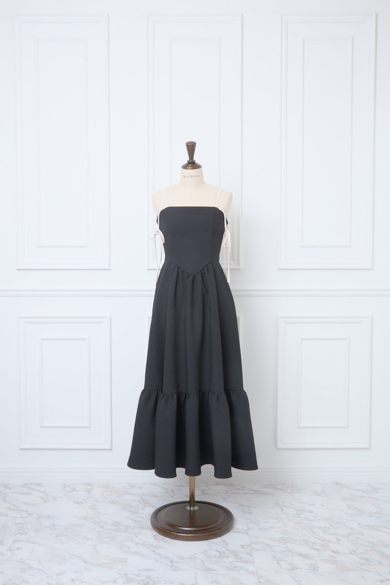 Bicolor Strap Camisole Dress