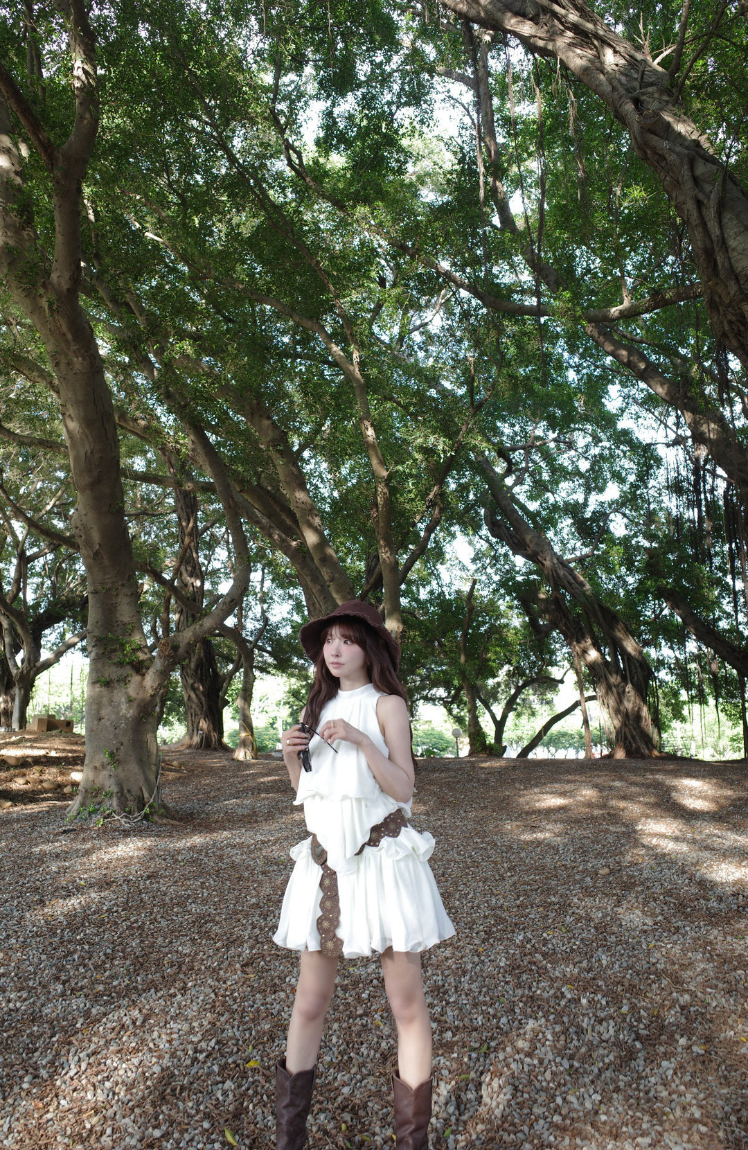 Romantic Ruffle Mini Dress - MISTREASS