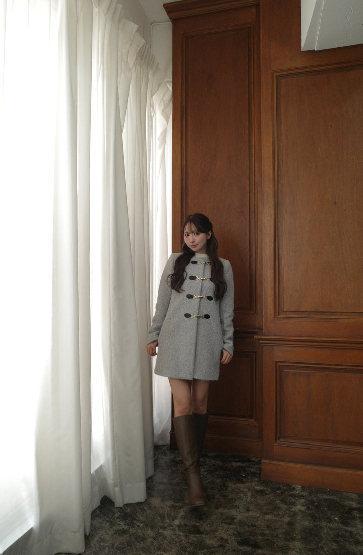 MISTREASS Elegant Bit Bouclé Coat Elegant Bit Bouclé Coat - MISTREASS