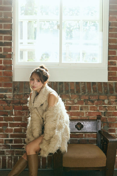 【再入荷/12月上旬配送】Fluffy Charm Knit Trio Set