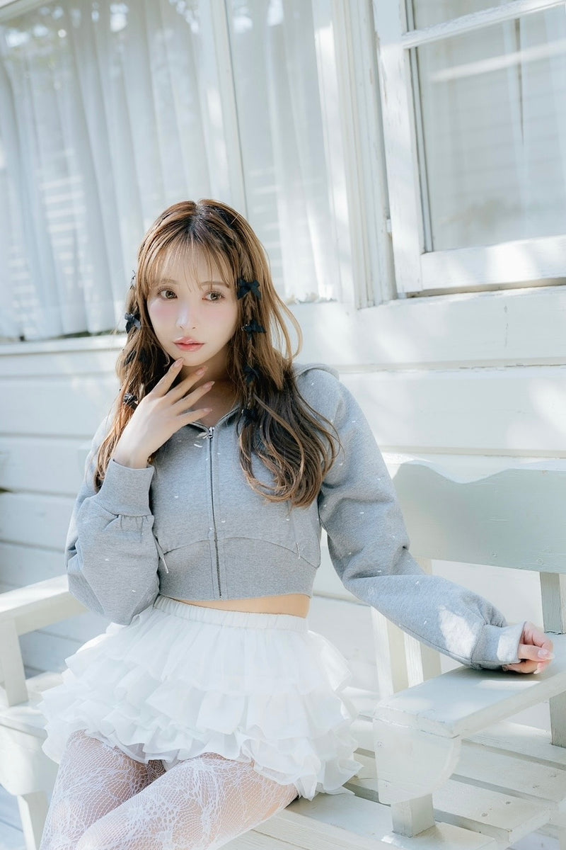 Allover Embroidery Hoodie & Pants