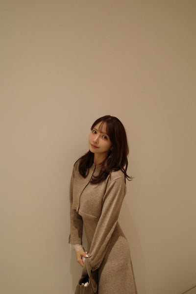 【12月上旬配送】Knit Dress Ensemble