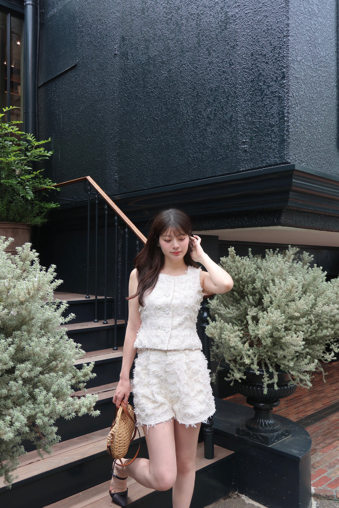 Tweed Vest Set Up - MISTREASS
