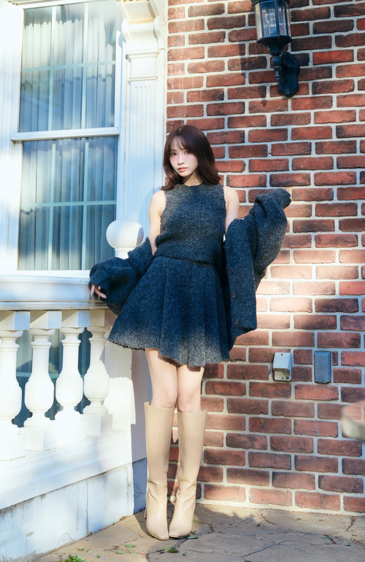 Fluffy Knit 3Piece Set - MISTREASS