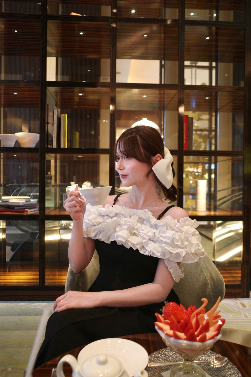 BI-COLOR FRILL ALL IN ONE - MISTREASS